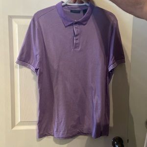 Men’s purple polo shirt.  Perry Ellis.